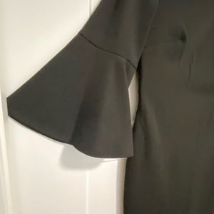 Calvin Klein 3/4 Bell Sleeve Boat Neck Sheath Dress